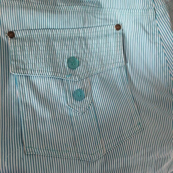 Imperious Delf Trading Striped Cargo Shorts Size W36 - Picture 7 of 8